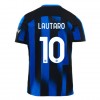 Officiële Voetbalshirt + Korte Broek Inter Milan Lautaro Martinez 10 Thuis 2023-24 - Kids